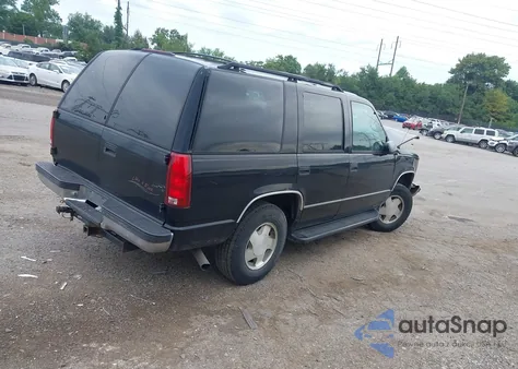 1999 Chevrolet Tahoe Ls из США, поврежденный, VIN 1GNEK13RXXJ532089
